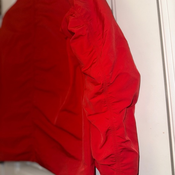 Nike Women's Vibrant Red Bomber Jacket - Picture 12 of 16